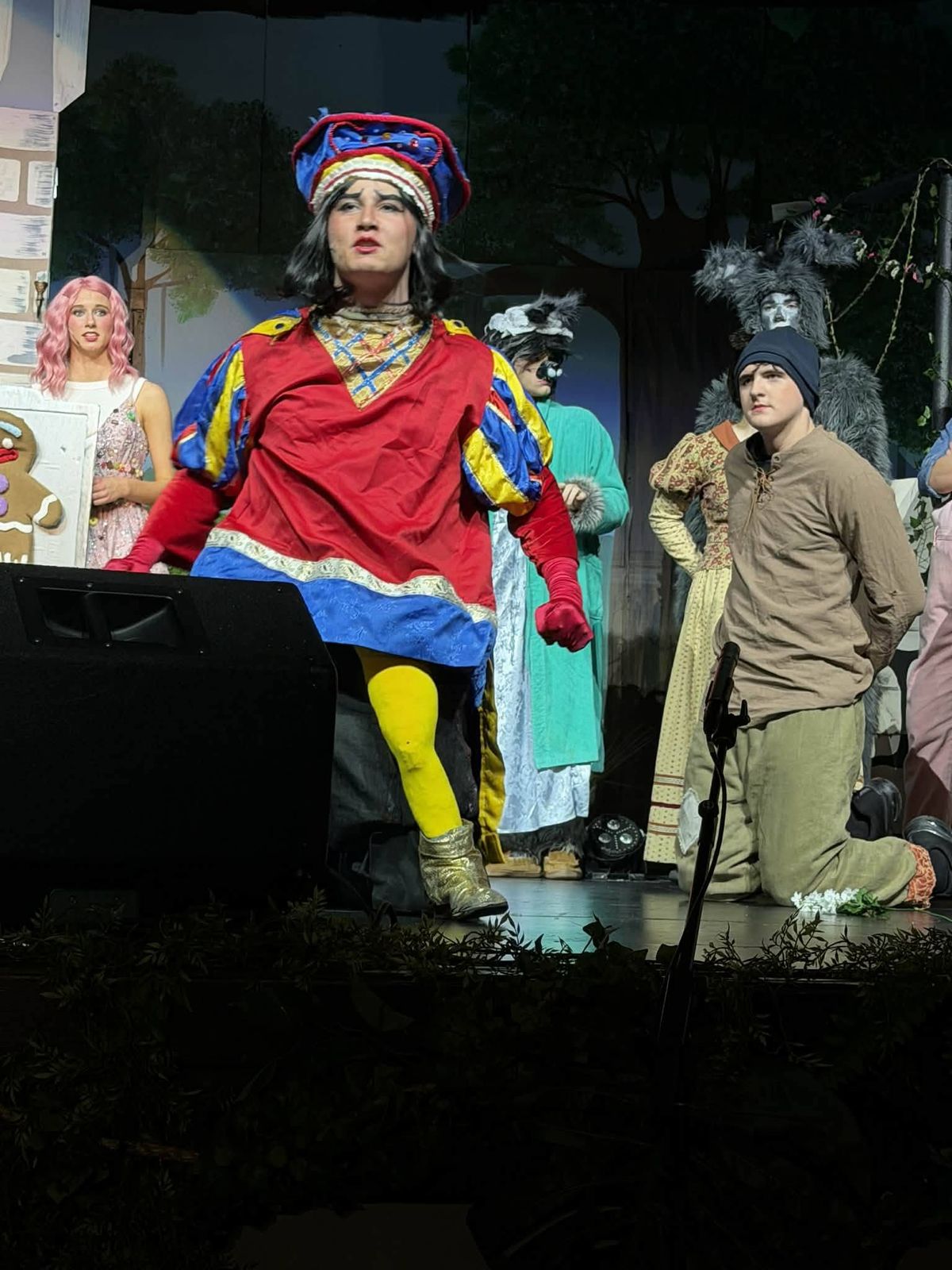 Lord Farquaad on stage